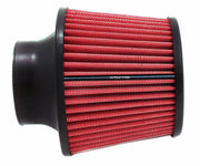 Spectre Conical Air Filter / Round Tapered 3in. - Red Spectre Air Filters - Universal Fit