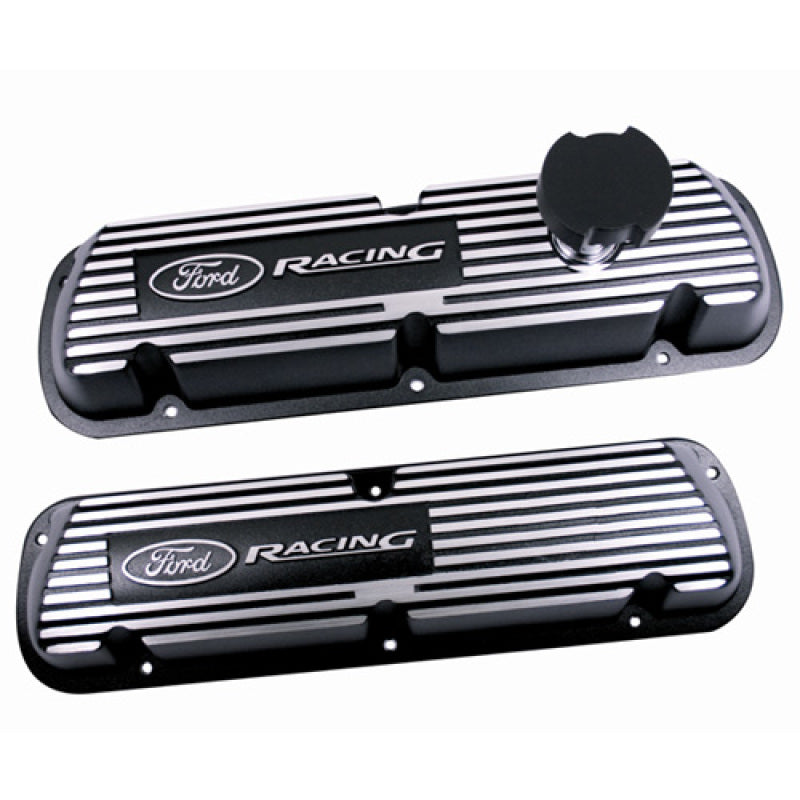 Ford Racing Black Satin Valve Covers Racing EFI Ford Racing Valve Covers