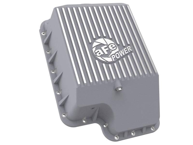 aFe Transmission Pan (Raw); Ford Diesel Trucks 03-10 V8-6.0/6.4L (td) aFe Diff Covers