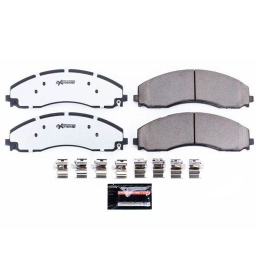 Power Stop 17-19 Ford F-450 Super Duty Rear Z36 Truck & Tow Brake Pads w/Hardware PowerStop Brake Pads - Performance