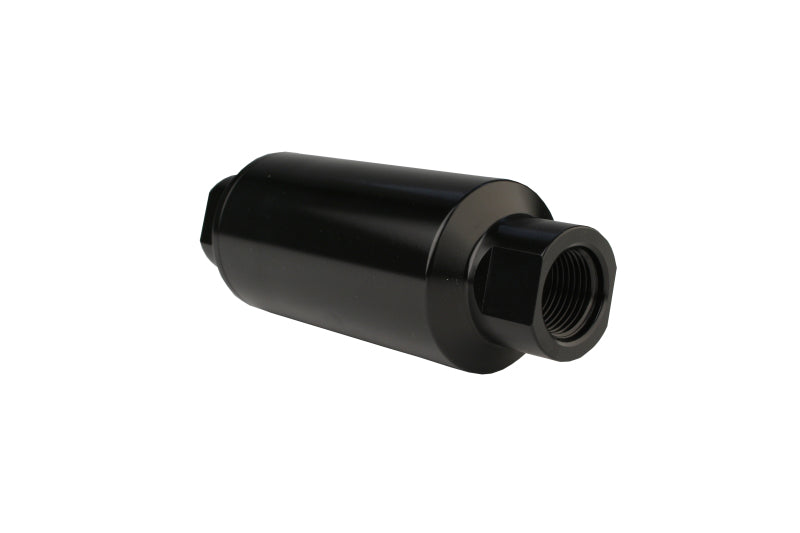 Aeromotive In-Line Filter - AN-10 - Black - 100 Micron Aeromotive Fuel Filters
