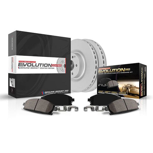 Power Stop 20-22 Lincoln Aviator Rear Z17 Coated Brake Kit PowerStop Brake Kits - Performance Blank