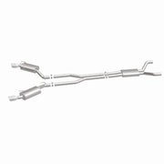 MagnaFlow Cat-Back Stainless Dual Split Rear Exit 4in Polished Tips 11-15 Chevy Camaro 3.6L V6 Magnaflow Catback