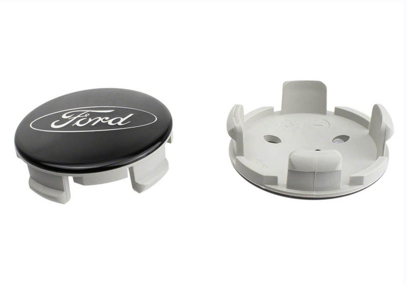 Ford Racing Car Black and Chrome Wheel Cap Ford Racing Wheel Center Caps