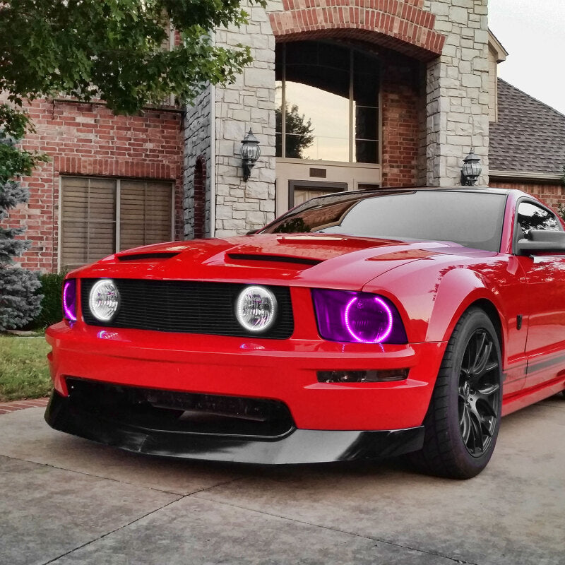 Oracle Ford Mustang 05-09 Halo Kit - ColorSHIFT w/ BC1 Controller ORACLE Lighting Headlights
