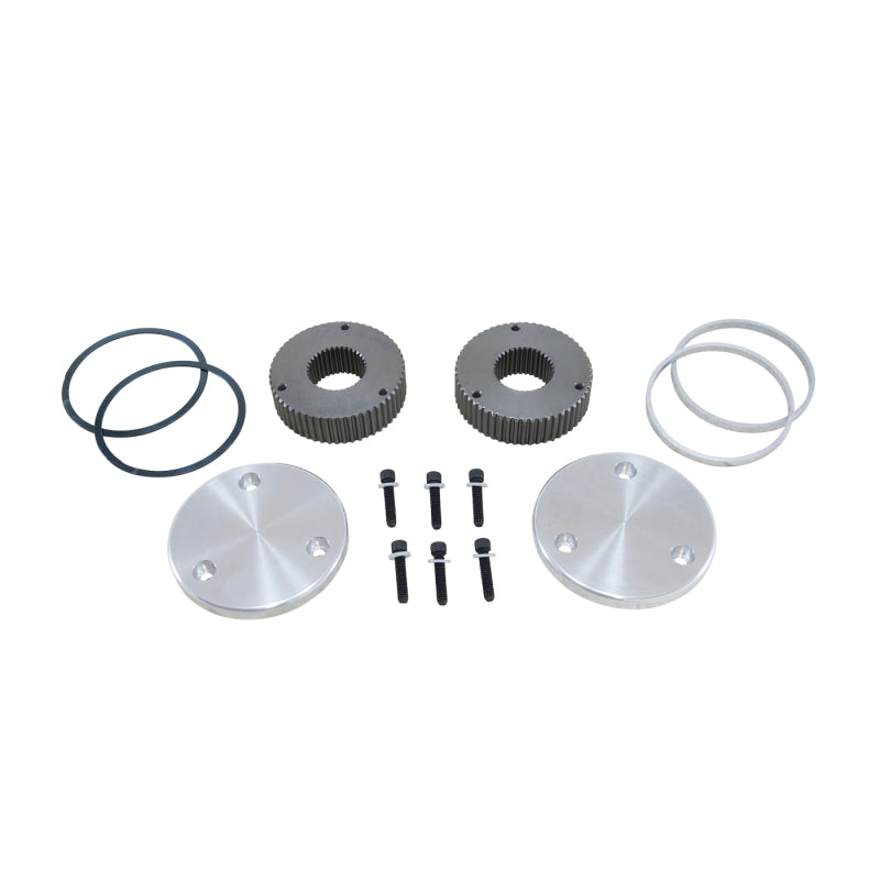 Yukon Gear Hardcore Drive Flange Kit For Dana 60 / 35 Spline Outer Stubs. Non-Engraved Caps Yukon Gear & Axle Differential Install Kits