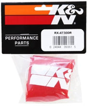 K&N Drycharger Air Filter Wrap Red 6in Base ID x 5in Top ID x 6.5in Height K&N Engineering Pre-Filters