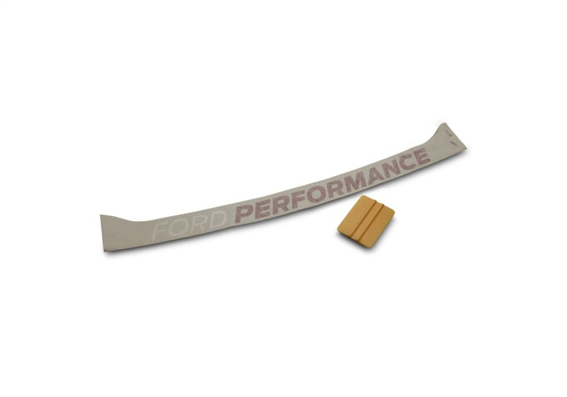 Ford Performance 21-23 F-150 / 17-23 Super Duty Windshield Banner - White/Red Ford Racing Stickers/Decals/Banners
