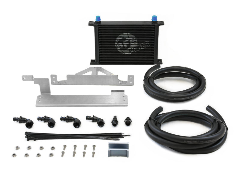 aFe 15-20 Ford F-150 6R80/10R80 BladeRunner Transmission Oil Cooler Kit aFe Transmission Coolers