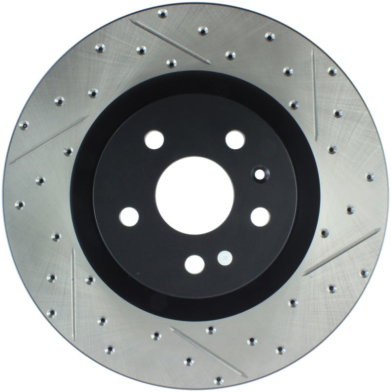 StopTech Slotted & Drilled Sport Brake Rotor Stoptech Brake Rotors - Slot & Drilled