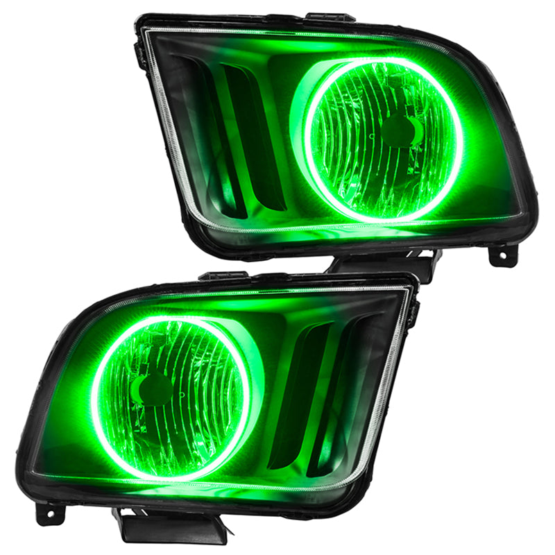 Oracle Ford Mustang 05-09 Halo Kit - ColorSHIFT w/ Simple Controller ORACLE Lighting Headlights