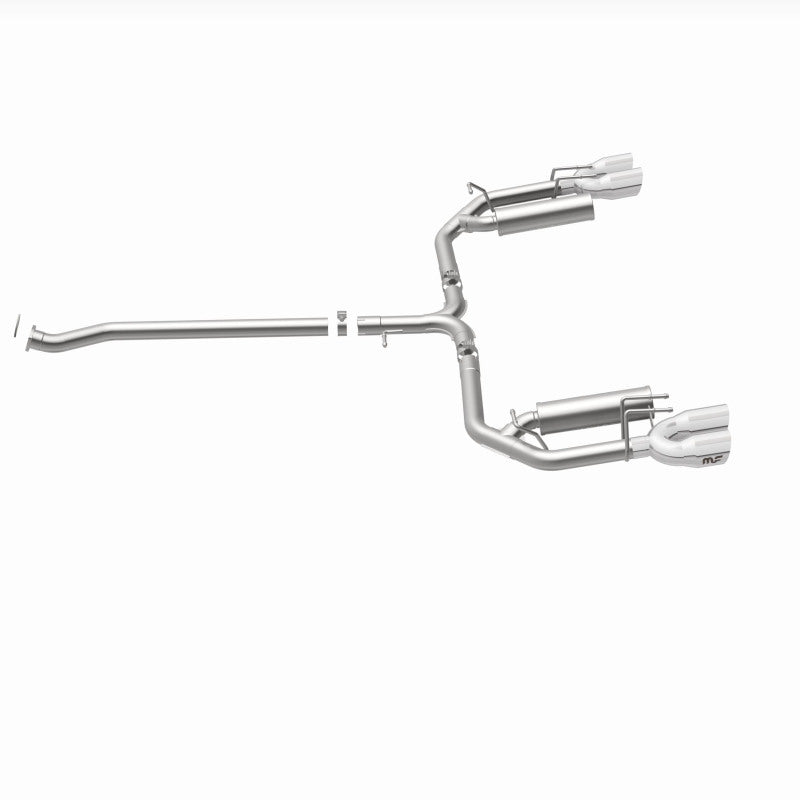 MagnaFlow 18-19 Toyota Camry XSE 2.5L (FWD) Street Series Cat-Back Exhaust w/4in Polished Quad Tips