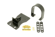 BMR 10-15 5th Gen Camaro V8 Manual/V6 Auto Front Driveshaft Safety Loop - Black Hammertone BMR Suspension Driveshaft Loops