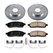 Power Stop 2009 Ford F-150 Front Z23 Evolution Sport Brake Kit PowerStop Brake Kits - Performance D&S