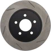 StopTech Power Slot 05-10 Mustang V6/4.0L / GT V8-4.6L Rear Left Slotted Rotor Stoptech Brake Rotors - Slotted