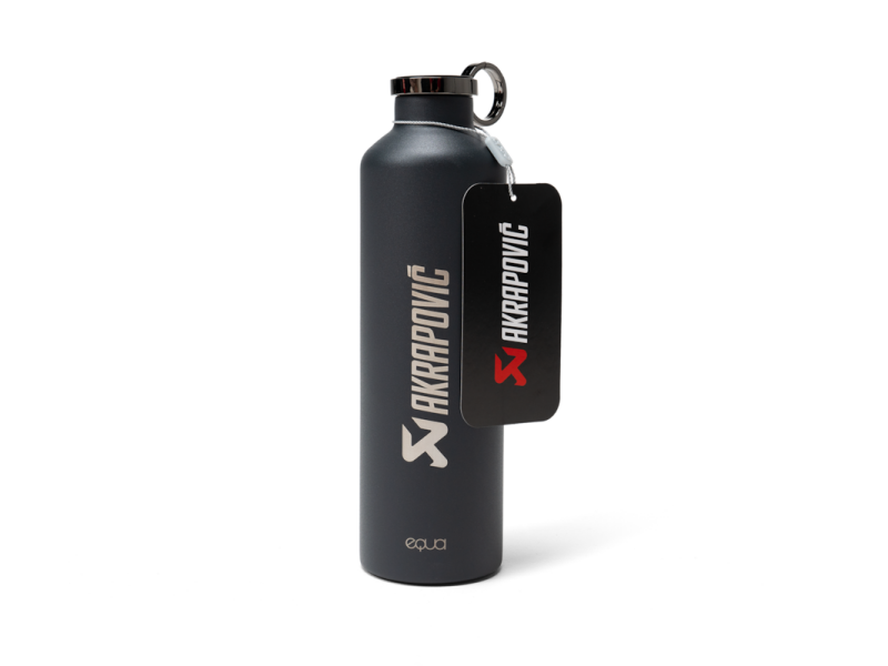 Akrapovic Stainless Steel Thermo Bottle x Equa - Dark Grey Akrapovic Headwear