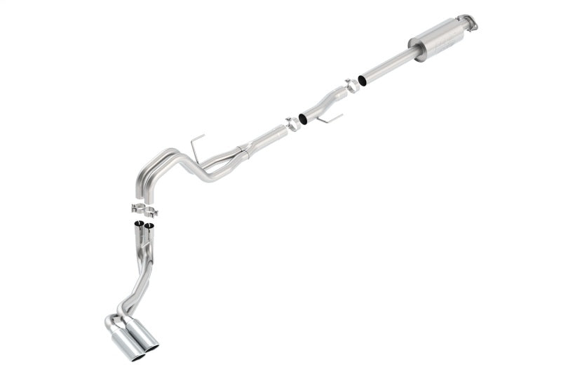 Borla 15-16 Ford F-150 3.5L EcoBoost Ext. Cab Std. Bed Catback Exhaust ATAK Truck Side Exit Borla Catback