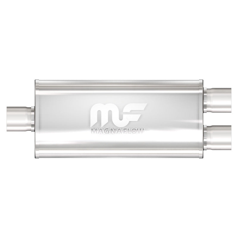 MagnaFlow Muffler Mag SS 18X5X8 3X2.25/2.25 C Magnaflow Muffler