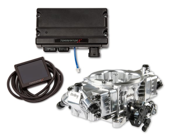 Holley EFI Terminator X Stealth GM LS 4150 - Shiny 550-1060 HOLLEY Autoparts
