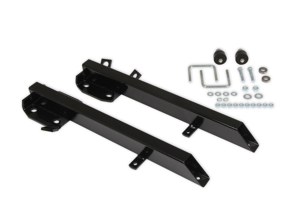 Lakewood Traction Bars - 1964-1973 Ford - 3 in Diameter - Steel - Black - Pair