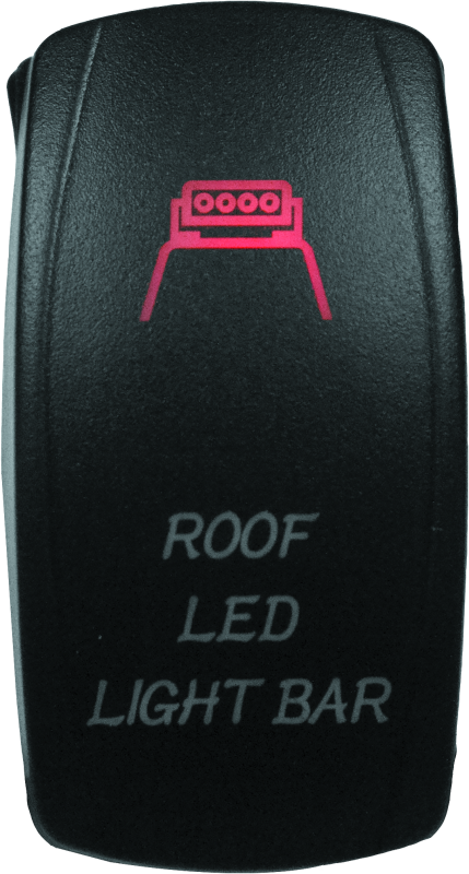 DragonFire Racing Lighted Switch Roof Led On/Off Red DragonFire Racing Relays