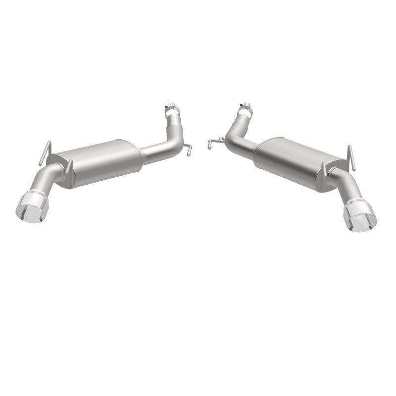 MagnaFlow Street Series Axle Back 14-15 Chevy Camaro 6.2L V8 SS Polished Dual Split Rear Exit Magnaflow Axle Back
