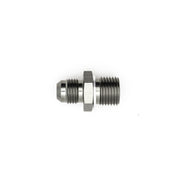 DeatschWerks 6AN Male Flare to M16 X 1.5 Male Metric Adapter (Incl. Crush Washer) - Titanium DeatschWerks Fittings
