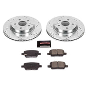 Power Stop 16-18 Cadillac CT6 Rear Z23 Evolution Sport Brake Kit PowerStop Brake Kits - Performance D&S