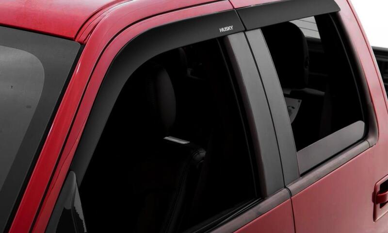 Husky Liners 04-08 Ford F-150 Supercrew Ventvisor Low Profile (4pc) - Smoke Husky Liners Window Vents
