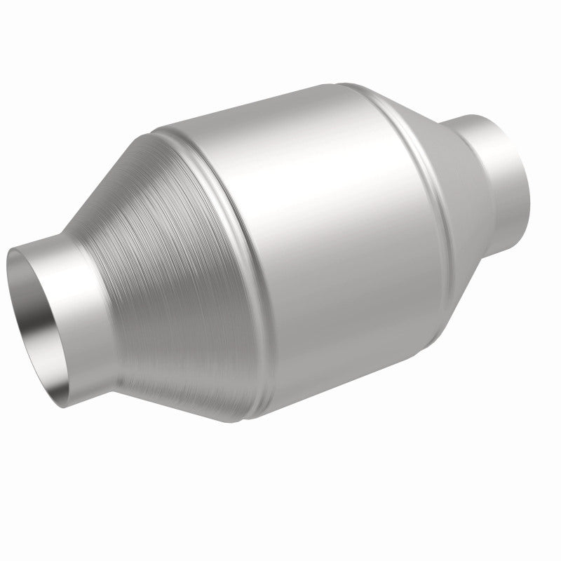 MagnaFlow Conv Univ 2.5in Inlet/Outlet Center/Center Round 3in Body L x 5in W x 8.75in Overall L