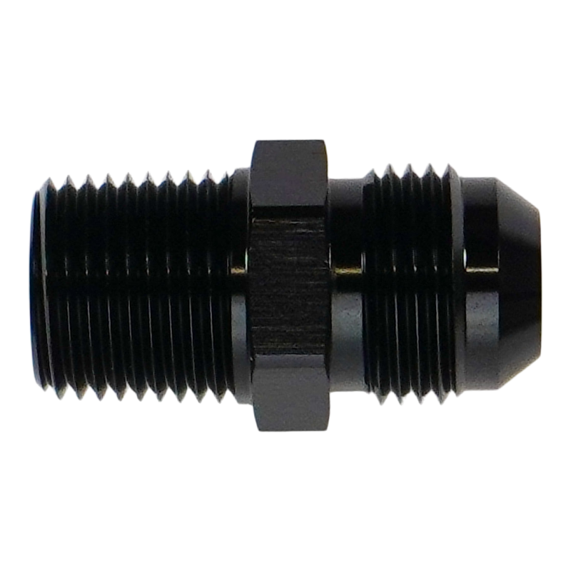 DeatschWerks 10AN Male Flare to 1/2in NPT Male Adapter DeatschWerks Fittings