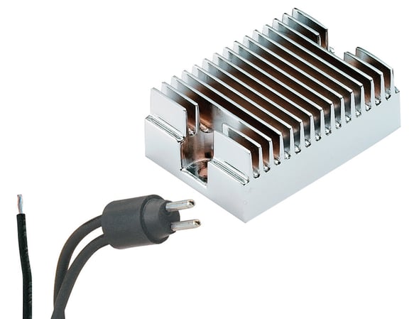 ELECTRONIC VOLTAGE REGULATOR-CHROME 201123C ACCEL Autoparts