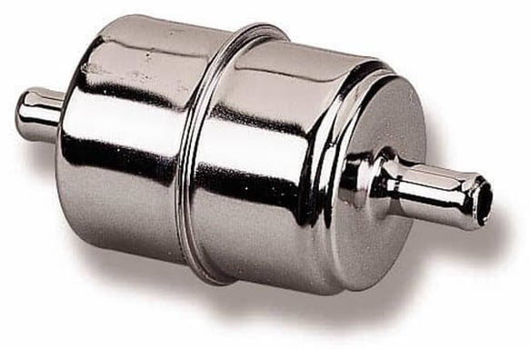 Chrome Fuel Filter 162-524 HOLLEY Autoparts