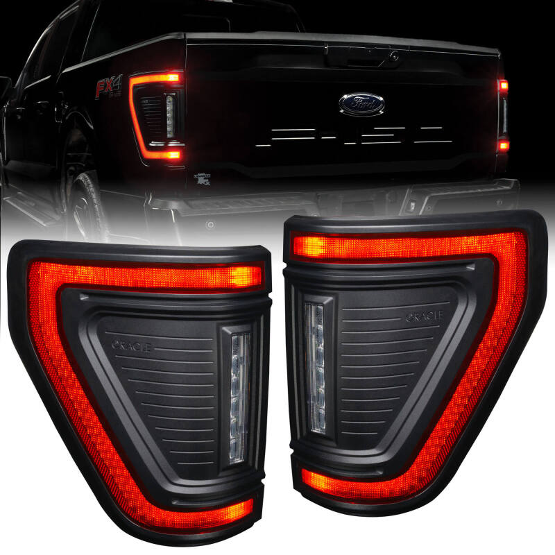 Oracle Lighting 21-24 Ford F-150 Flush Style LED Tail Lights ORACLE Lighting Tail Lights