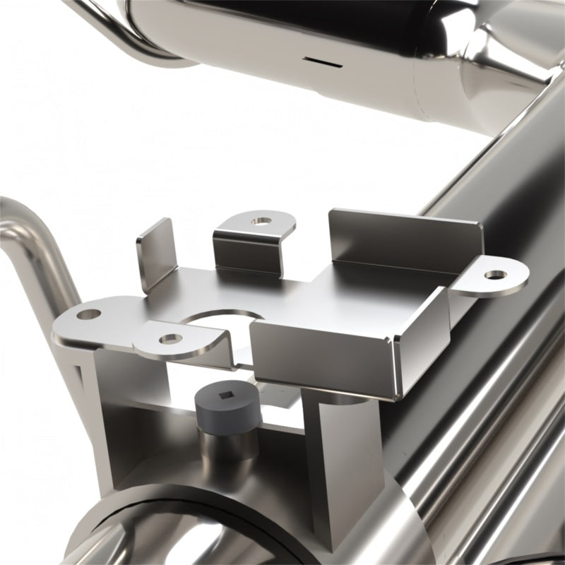 Kooks 18-24 Ford Mustang GT 5.0 3in. Valved Shotgun Cat-Back Exhaust - Carbon Tips