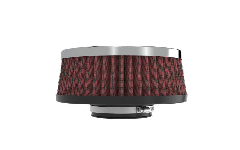 K&N Universal Round Clamp-On Air Filter 2in. Flange / 5-3/8in. OD / 2in. Height K&N Engineering Air Filters - Universal Fit