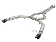 aFe MACHForce XP 3in 304 SS Sport Tone Cat-Back w/ Black Tips 15-17 Ford Mustang V6-3.7L/V8-5.0L aFe Catback Exhaust