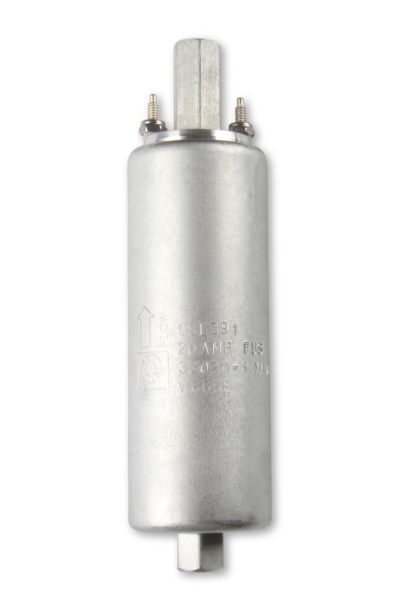 190 LPH Universal In-Line Fuel Pump (Gerotor Style) 12-930 HOLLEY Autoparts