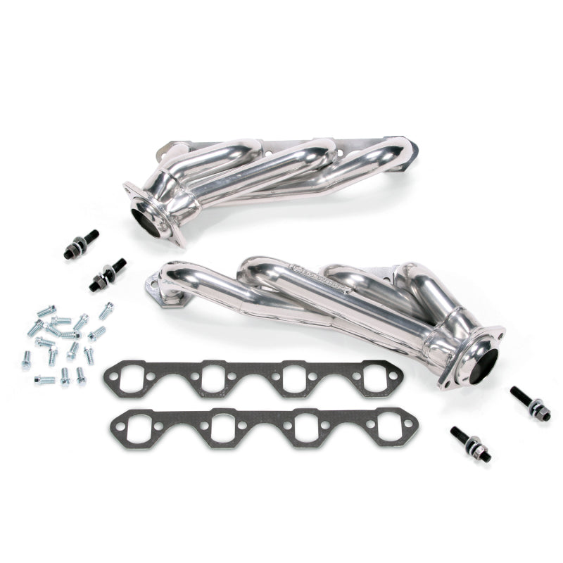 BBK 79-93 Mustang 5.0 Shorty Unequal Length Exhaust Headers - 1-5/8 Silver Ceramic BBK Headers & Manifolds