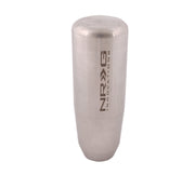 NRG Universal Short Shifter Knob - 3.5in. Length / Heavy Weight .85Lbs. - Silver NRG Shift Knobs