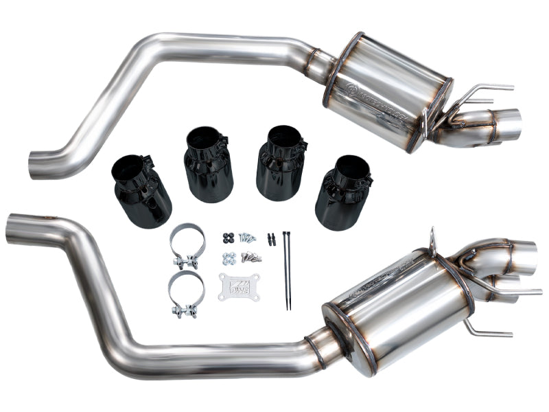AWE Tuning C6 Chevrolet Corvette Z06/ZR1 Touring Edition Axle-Back Exhaust w/ Diamond Black Tips AWE Tuning Axle Back
