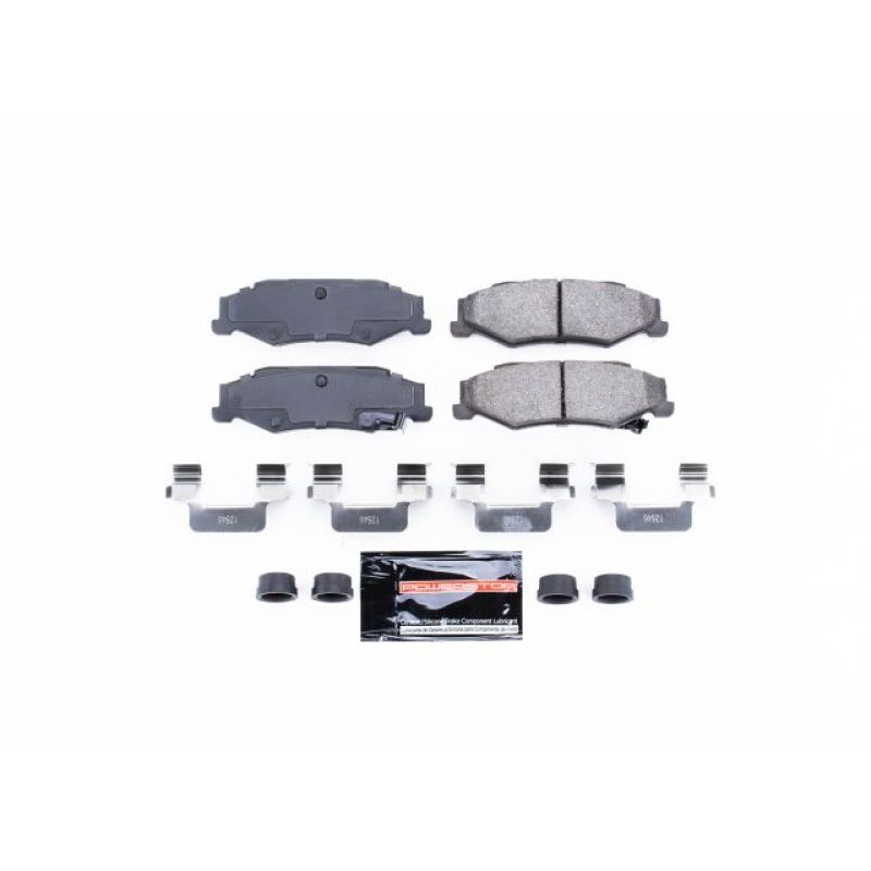 Power Stop 04-09 Cadillac XLR Rear Z23 Evolution Sport Brake Pads w/Hardware PowerStop Brake Pads - Performance