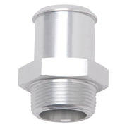Edelbrock Hose End Straight 3/8In NPT to 5/8In Barb Clear Anodize Edelbrock Fittings