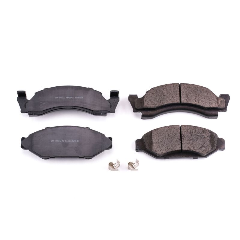 Power Stop 1974 American Motors Ambassador Front Z17 Evo Ceramic Brake Pad w/Hardware PowerStop Brake Pads - OE