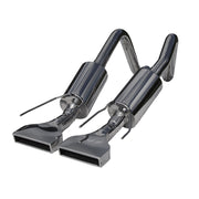 MBRP 2005-2008 Chev Corvette Dual Muffler Axle Back Rectangular Tips MBRP Axle Back