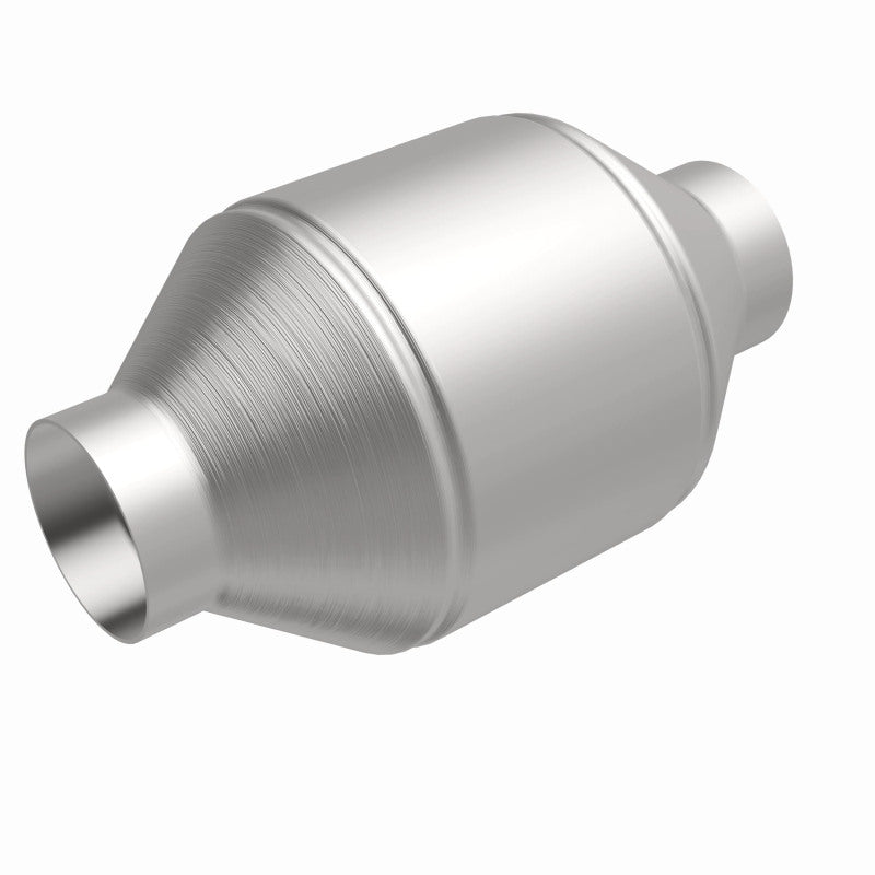 MagnaFlow Conv Univ 2.25in Inlet/Outlet Center/Center Round 3in Body L x 5in W x 8.75in Overall L