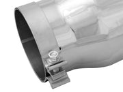 aFe Diesel Exhaust Tip Bolt On Black 5in Inlet x 7in Outlet x 12in - Right aFe Catback