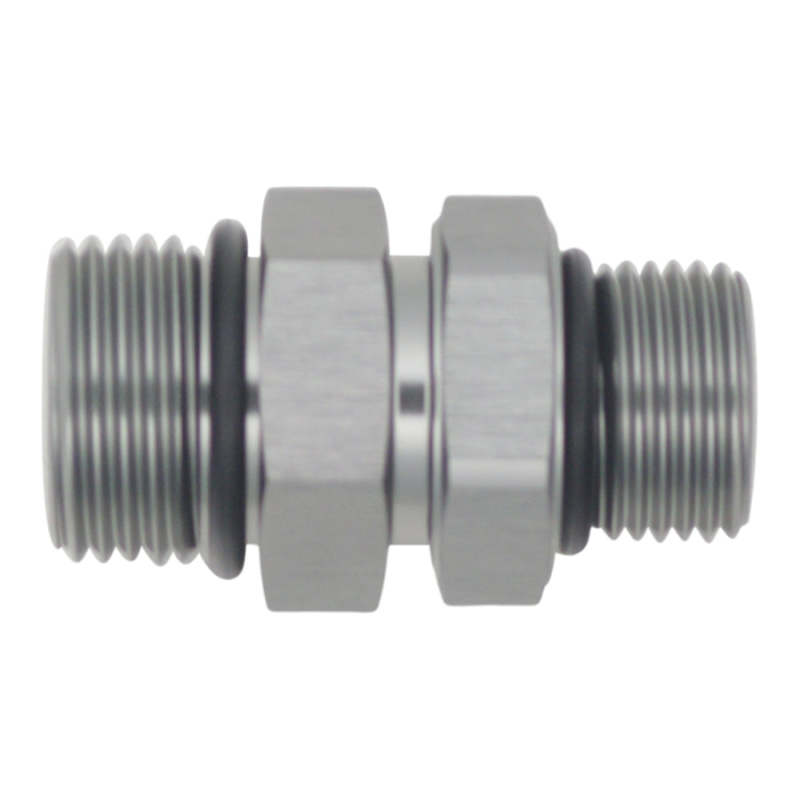DeatschWerks 8AN ORB Male to 10AN ORB Male Swivel Adapter - Anodized DW Titanium DeatschWerks Fittings