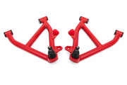 BMR 82-92 GM F-Body A-Arms Lower DOM Non-Adj Delrin Bushings Coilover - Red BMR Suspension Control Arms