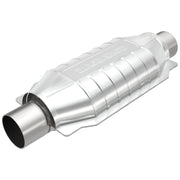 MagnaFlow Univ Cat Conv 2.25in Inlet/Outlet Ctr/Ctr Oval 12in Body L x 6.5in W x 16in Overall L Magnaflow Catalytic Converter Universal